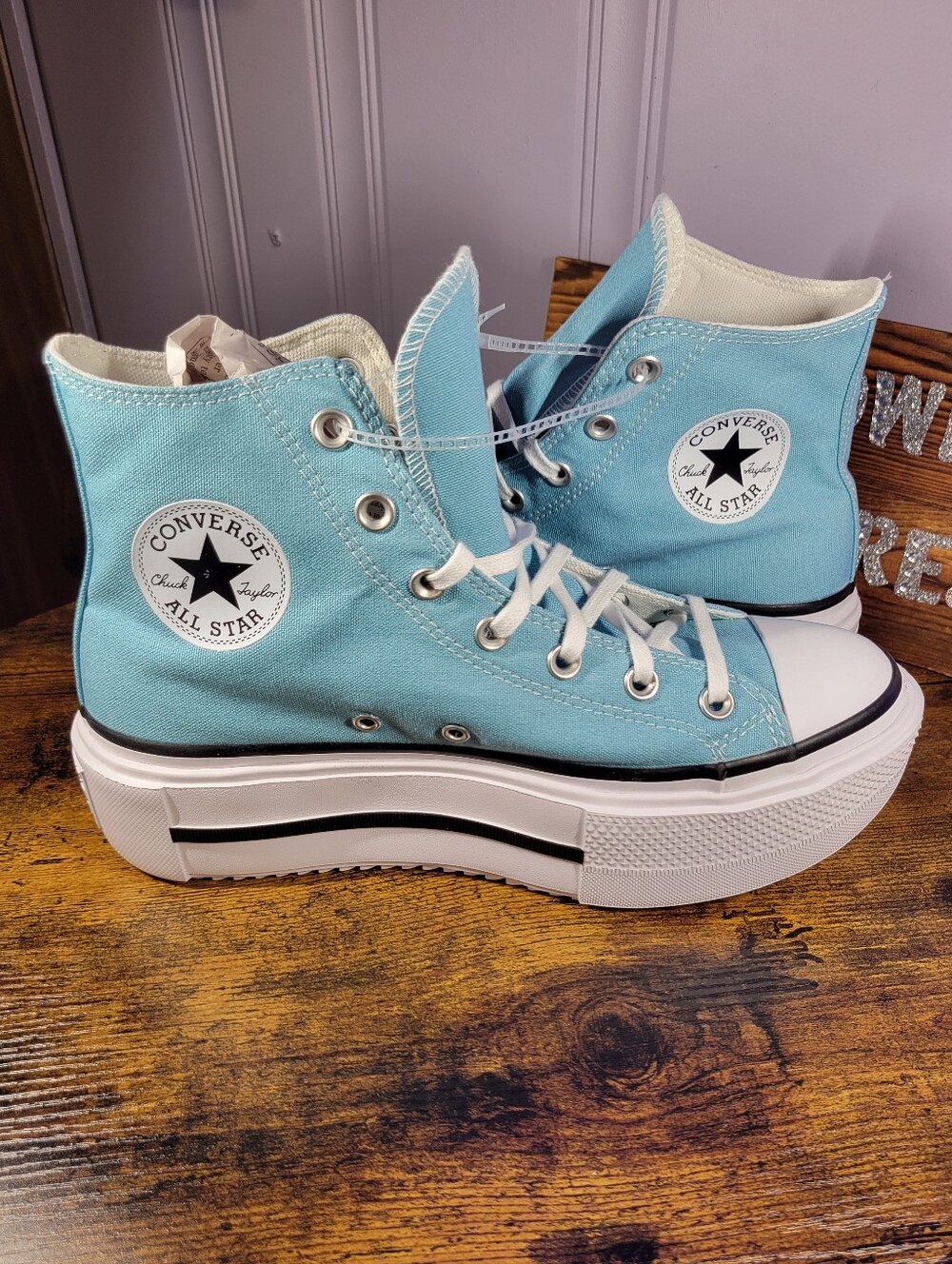 Converse Chuck Taylor All Star Lift Doublestack High Top Sneakers